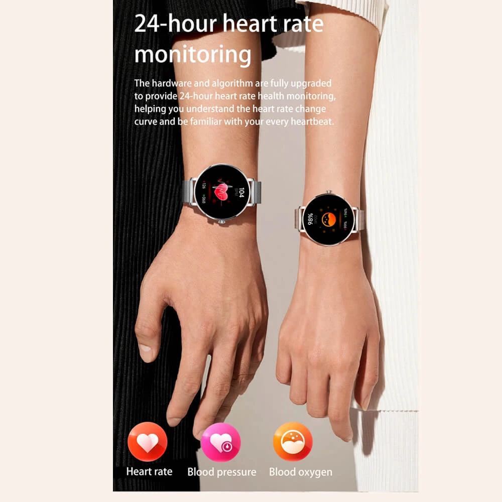 Smartwatch Microwear NX21 -  Silver Steel