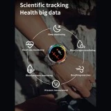 Smartwatch Microwear KC93 - Orange Camo Silicone