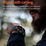 Smartwatch Microwear KC93 - Orange Camo Silicone