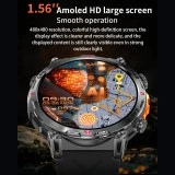 Smartwatch Microwear KC93 - Orange Camo Silicone