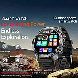 Smartwatch Microwear V65 - Black Silicone