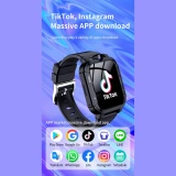 Smartwatch Microwear Y86 4G GPS WIFI - Pink Silicone