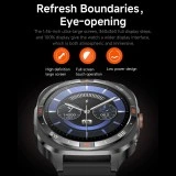 Smartwatch Microwear G400 - Black Silicone
