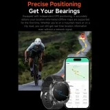 Smartwatch Microwear G400 - Black Silicone