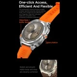 Smartwatch Microwear G400 - Black Silicone