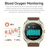 Smartwatch Microwear G400 - Black Silicone
