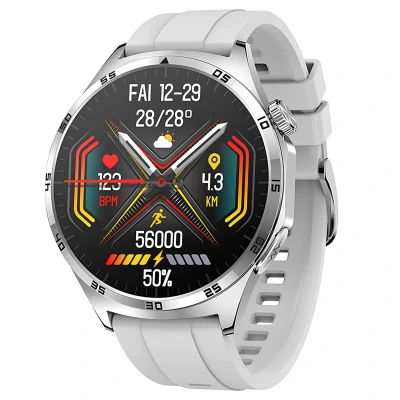 Smartwatch Microwear MT300 - Grey Silicone