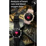 Smartwatch Microwear NX18 - Black
