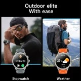 Smartwatch Microwear V99 - Silver Steel