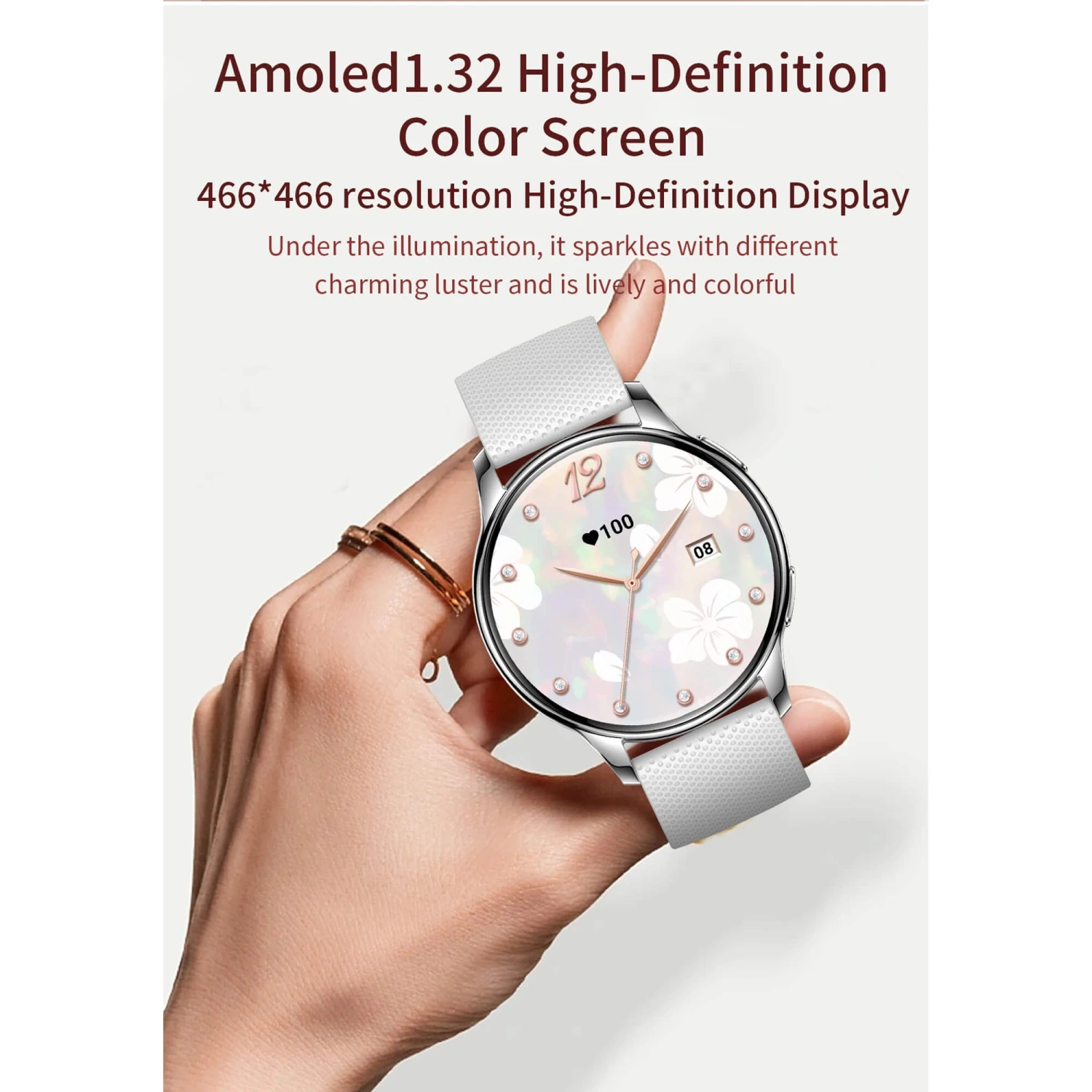 Smartwatch Microwear Y11 - Gold Steel