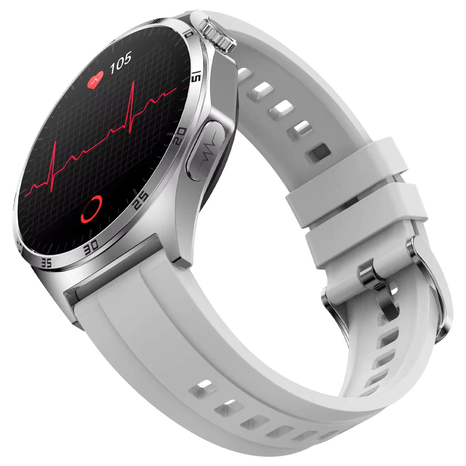Smartwatch Microwear MT300 - Grey Silicone