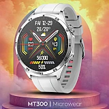 Smartwatch Microwear MT300 - Grey Silicone