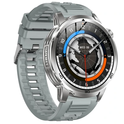 Smartwatch Microwear AK95 - Grey Silicone