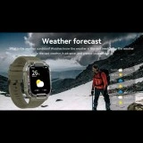 Smartwatch Microwear MK66- Black Silicone