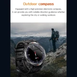 Smartwatch Microwear KT88 - Grey Silicone