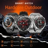 Smartwatch Microwear AK95 - Grey Silicone
