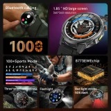 Smartwatch Microwear AK95 - Grey Silicone