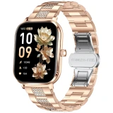 Smartwatch AK108 Microwear - Gold Steel