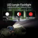 Smartwatch Microwear AK106 - Black Steel