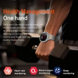 Smartwatch Microwear AK106 - Black Steel