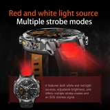 Smartwatch Microwear AK106 - Black Steel