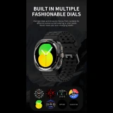 Smartwatch Microwear BW8 2G SIM CARD - Black Silicone