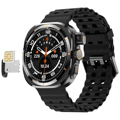 Smartwatch Microwear BW8 2G SIM CARD - Orange Silicone