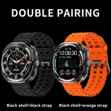 Smartwatch Microwear BW8 2G SIM CARD - Black Silicone