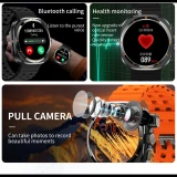 Smartwatch Microwear BW8 2G SIM CARD - Black Silicone