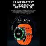 Smartwatch Microwear BW8 2G SIM CARD - Black Silicone