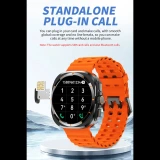 Smartwatch Microwear BW8 2G SIM CARD - Black Silicone