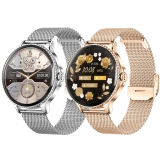 Smartwatch AK108 Microwear - Gold Steel