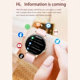 Smartwatch AK108 Microwear - Gold Steel
