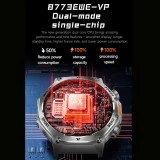 Smartwatch Microwear AK82 - Silver Steel