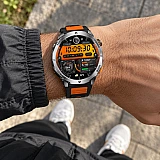Smartwatch Microwear MT68 - Grey Silicone