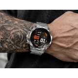 Smartwatch Microwear AK82 - Silver Steel