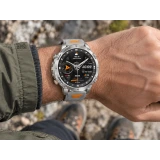 Smartwatch Microwear AK106 - Grey Orange Silicone