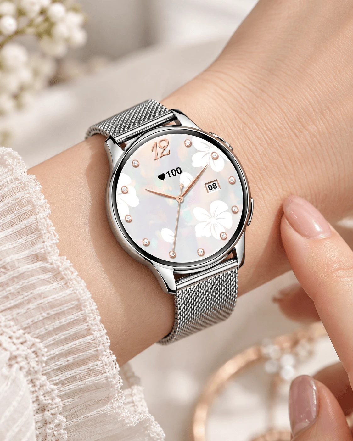 Smartwatch Microwear Y11 Silver Steel