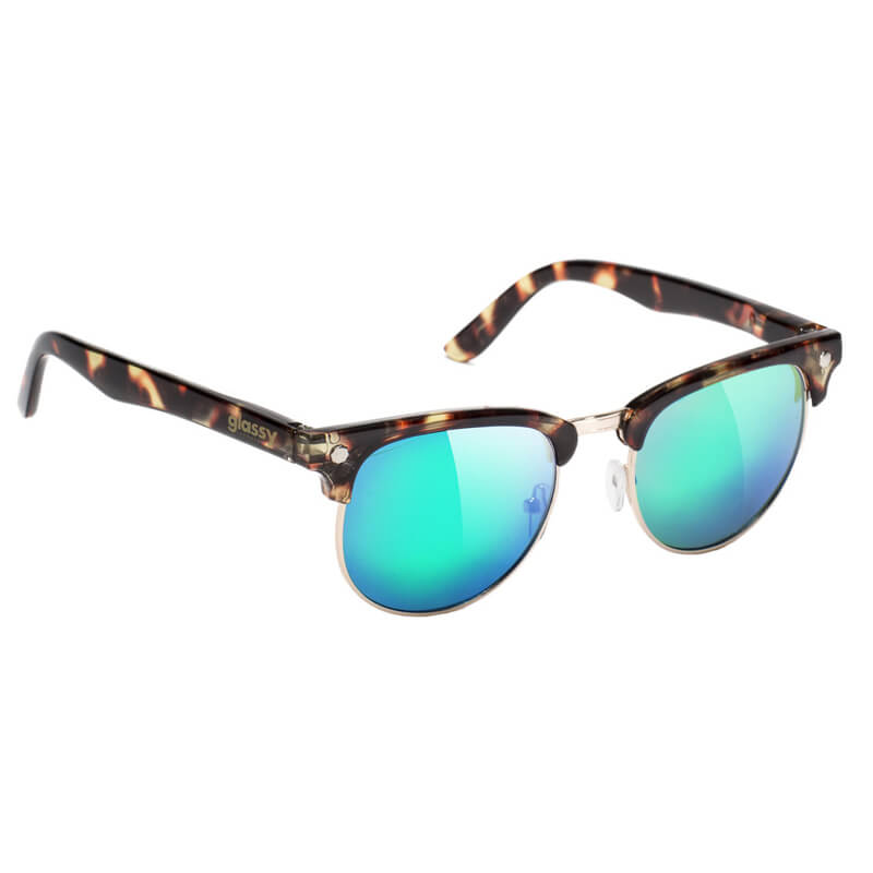 Glassy Sunhaters USA / Morrison Tortoise/Green Polarized (Xapperal) 862