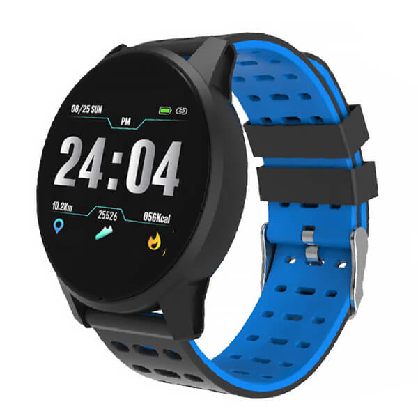 Smartwatch Bakeey BK2 Blood Oxygen Pressure Heart Rate Monitor - Blue Γυναικεία  -> Γυναικεία Ρολόγια -> Ρολόγια Smartwatch